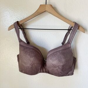 Cacique | Lightly Lined Balconette Bra with Lace